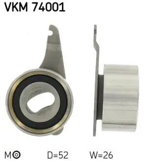 MAZDA Натяжной ролик 626 / KIA CLARUS 1,8 16V SKF VKM 74001