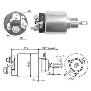 Фото 1 - втягивающее реле OPEL Astra F,G MAGNETI MARELLI AME0428 Втягивающее реле OPEL Astra F,G MAGNETI MARELLI AME0428 (фото 1)