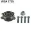 SKF VW Подшипник задн.ступицы с ABS Touareg 10- VKBA 6735