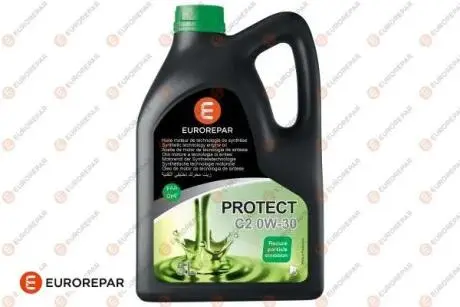 Моторна олива PROTECT C2 0W-30, 5 л Eurorepar 1639368780