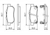 Комплект тормозных колодок BOSCH 0986494392 (фото 7)