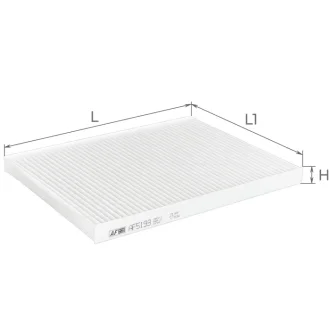 ALPHA CHRYSLER Фильтр салона Voyager 01- ALPHA FILTER AF5193