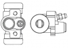 Тормозной цилиндр SUZUKI IGNIS 1.3 BOSCH F026002384 (фото 5)