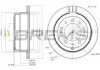 Тормозной диск зад. Land Cruiser 100 4.7 i/4.2 TD (329x18) CD7597V