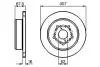 Тормозной диск перед. (вентил.) LEXUS LS400 4,0 94-00 TOYOTA Century 5,0 BOSCH 0986479023 (фото 1)