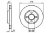 BOSCH FORD Диск тормозной передний SCORPIO 2.9I 278 24 22.2 0986478427