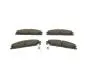 NISSAN Тормозные колодки передние Terrano BOSCH 0986494848 (фото 5)