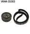 SKF К-кт. ГРМ (рем.+ролик+крепление) AUDI 2,0: 100/ A6 VW 2,0: Golf III/IV, Passat SEAT 2,0: Toledo, Ibiza VKMA 01003