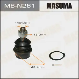 Опора шаровая Masuma MBN281