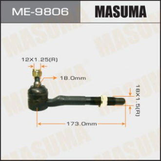 Наконечник рулевой Masuma ME9806