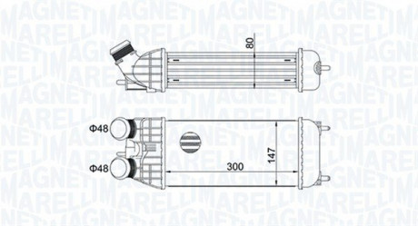 Інтеркулер MAGNETI MARELLI 351319204470 (фото 1)