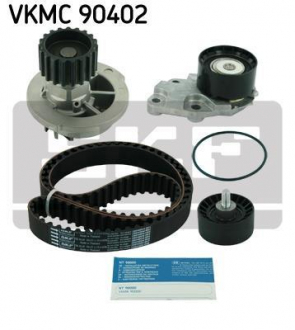 Роликовый модуль натяжителя ремня (ролик, ремень, насос) SKF VKMC 90402