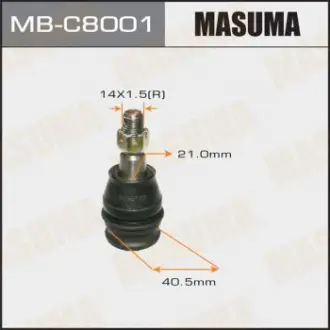 Опора шаровая Masuma MBC8001 (фото 1)