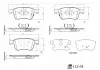 Торм. кол. пер. FORD FOCUS 1.0 EcoBoost 18- FEBI 172179 (фото 2)