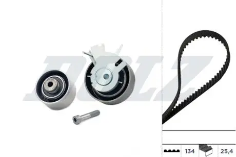SKF К-кт. ГРМ (рем.+2шт.ролика+крепление) Citroen Berlingo 1.6, Peugeot 307 1.6 DOLZ SKD042