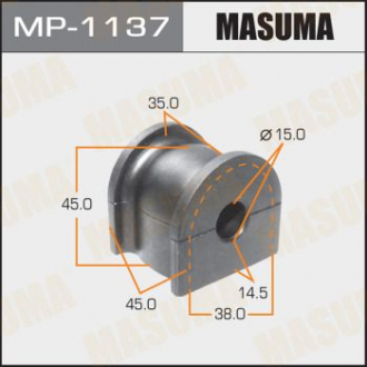 Втулка стабилизатора заднего Honda Accord (08-12), Crosstour (10-15) (Кратно 2 ш Masuma MP1137