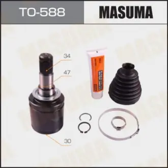 ШРУС внутренний передний Toyota Land Cruiser (07-21) (нар 34/вн 30) Masuma TO588