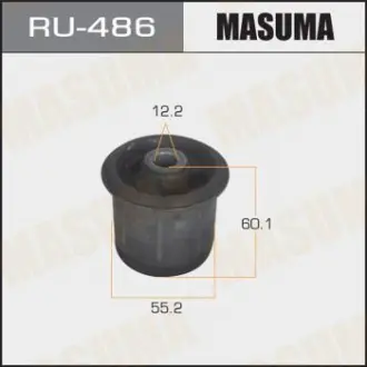 Сайлентблок кронштейна диференціалу заднього Nissan X-Trail (00-07) Masuma RU486