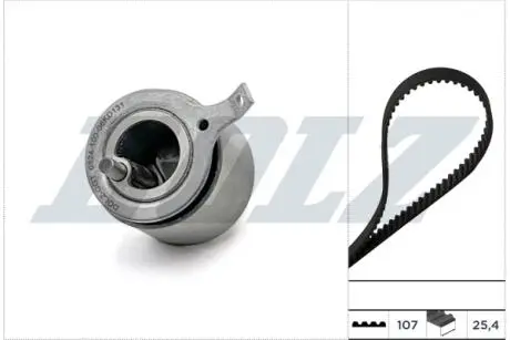 К-кт. ГРМ (ремень+ ролик) Daewoo Matiz 0.8 DOLZ SKD138