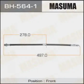 Шланг гальмівний MASUMA Masuma BH5641 (фото 1)