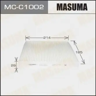 Фильтр салона Masuma MCC1002