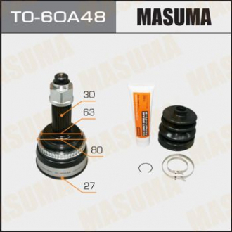 ШРУС наружный Toyota Camry (11-17) (нар 30/вн 27) Masuma TO60A48