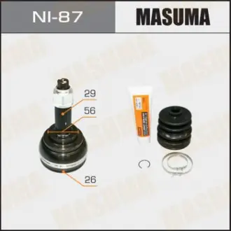 ШРУС наружный Nissan Teana (09-14) (нар 29/вн 26) Masuma NI87