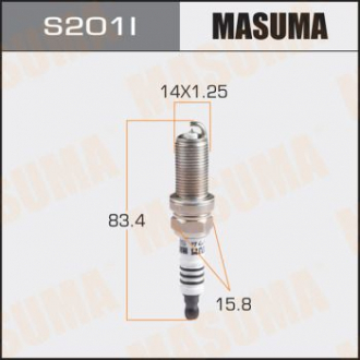 Свеча зажигания Masuma S201I (фото 1)
