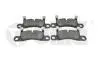 Колодки тормозные передние VW Touareg (7P5, 7P6) (01-) (66981695401) VIKA
