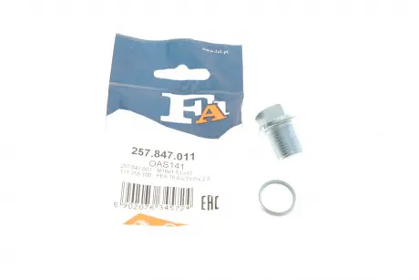 FISCHER SUBARU Пробка + шайба маслосливного отверстия M16x1,5x17 Fischer Automotive One (FA1) 257.847.011