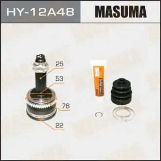 ШРУС зовнішній Hyundai Getz (02-06) (нар 25/вн 22/abs 48) Masuma HY12A48