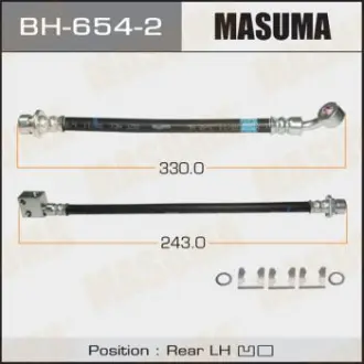 Шланг тормозной Masuma BH6542