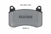 Комплект гальмівних колодок TEXTAR 2615201 (фото 7)