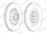 Диск тормозной передний(вент.)(323*30) AUDI A8 2.8 3.0 3.7 4.2 / 3.0TDI 2.5TDI1997- Jurid 562175JC-1 (фото 2)