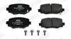 FIAT Торм. колодки задн. 500X 2.0 D Multijet 14-18, JEEP RENEGADE SUV 2.0 CRD 14- Jurid 573693J (фото 2)