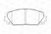 Колодки тормозные дисковые передние TOYOTA ALLION II (_T26_) 07-, PREMIO (_T26_) CHAMPION 572578CH (фото 2)