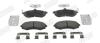 JURID HYUNDAI Колодки тормозные передние Elantra 00-, Matrix 01- 572513J