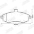 HYUNDAI Колодки тормозные передние Elantra 00-, Matrix 01- Jurid 572513J (фото 2)