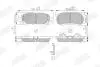 Гальмівні колодки зад. Caliber 06-/Lancer 00-/Outlander 01-12 (Akebono) Jurid 572547J (фото 1)
