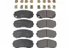 К-т тормозных колодок MITSUBISHI Canter 06- BLUE PRINT ADC44274 (фото 1)