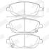 TOYOTA Колодки торм. пер. Avensis 2,0-2,2 08- Jurid 572634JC (фото 2)