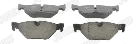 Гальмівні колодки зад. BMW 3(E90)/1(E81) 04-13 (ATE) Jurid 573139J