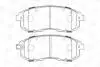 Колодки тормозные дисковые передние FIAT SEDICI (189_) 06-14|SUZUKI SX4 (EY, GY) CHAMPION 573646CH (фото 2)