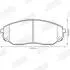 Гальмівні колодки пер. Kia Sorento 02- (sumitomo) Jurid 572511J (фото 1)