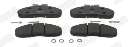 Тормозные колодки пер. NISSAN Atleon 00- Jurid 571368J