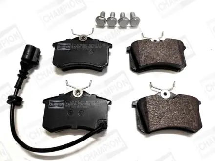 Колодки гальмівні дискові задні AUDI A2 (8Z0) 00-05|SEAT TOLEDO III (5P2) 04-0 CHAMPION 573682CH