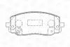 Колодки гальмові дискові передні HYUNDAI i10 I (PA) 07-|KIA PICANTO I (SA) 04 CHAMPION 572526CH (фото 2)