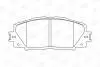 Колодки гальмові дискові передні LEXUS CT (ZWA10_) 10-|TOYOTA PRIUS (_W3_) 08 CHAMPION 572631CH (фото 2)