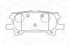 Колодки гальмівні дискові задні LEXUS RX (_U3_) 03-08|TOYOTA HARRIER (_U3_) 03 CHAMPION 572621CH (фото 2)