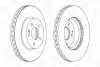 Диск тормозной передний (кратно 2шт.) MERCEDES-BENZ V-CLASS (W447) 14-, VIANO (W CHAMPION 562392CH (фото 2)